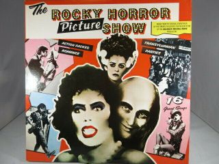 The Rocky Horror Picture Show Soundtrack Lp,  Osv - 21653,  1975,  Ode Record Vg,  /nm
