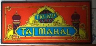 Trump Taj Mahal Slot Glass