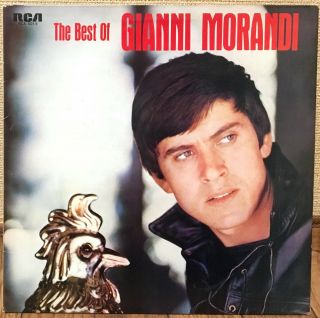 Gianni Morandi The Best Of 1972 Japan Only White Label Promo Rare Lp Rca - 5015