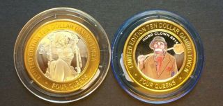 4 Queens Silver Token Fall Edition And Hobo Limited Edition Blue Cap Pair Deal