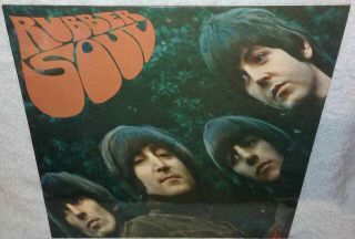 The Beatles Rubber Soul Rare Zealand Pressing Full Laminated Cover Ex,