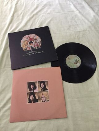 Queen A Day At The Races Vinyl Lp Album Elektra 6e - 101 Gatefold