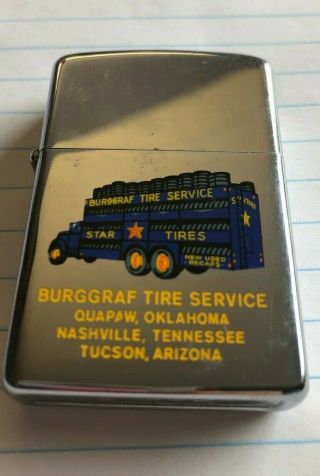 1970 Town & Country Zippo - Burggraf Tire Company