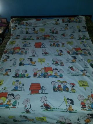 Charlie Brown Vintage Bed Sheets Set 6