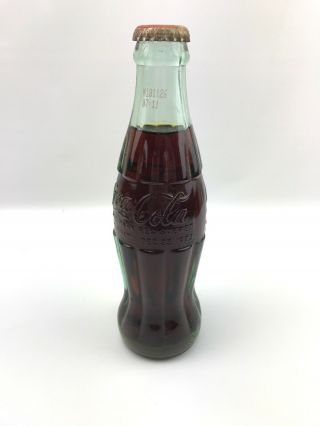 Vintage Coca - Cola Dec 25th 1923 Bottle From Las Vegas Rare X3