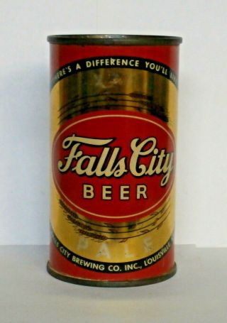 Falls City Extra Pale 61 - 25 Flat Top Beer Can O/i - Ky Tax Top - Louisville,  Ky