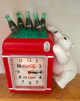 Coca Cola Bank And Clock