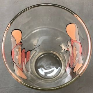 Rare 1970s Pepsi Space Mouse Walter Lantz Character Glass 6.  25” 6