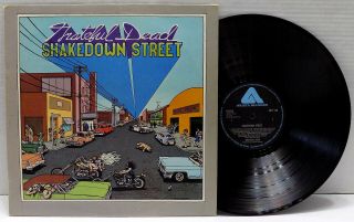 The Grateful Dead Shakedown Street Lp Record 1978 Arista Arty 159