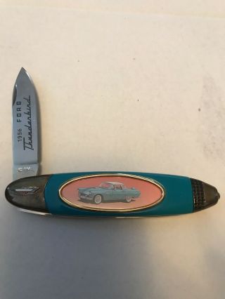 Ford 1956 T - Bird One Blade Franklin Pocket Knife,  Pre - Owned,
