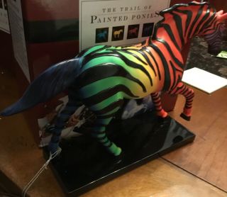 Zorse,  Trail Of Painted Ponies,  1e 7881,  Resin Figurine,  Box,  Tag.