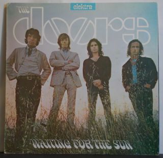 The Doors Waiting For The Sun - Uk Stereo Lp Elektra Jim Morrison Psych