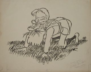 Mischa Richter,  Published Illustration Art,  George Bernard Shaw