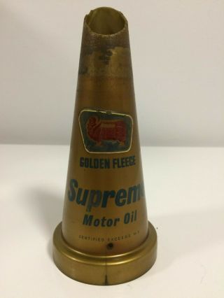 Golden Fleece Supreme Motor Oil Plastic Oil Bottle Top