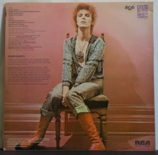 DAVID BOWIE - Space Oddity - UK LP,  POSTER - RCA Victor LSP - 4813 3
