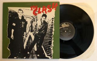 The Clash - Self Titled - 1979 Us 1st Press Je 36060 (nm) Ultrasonic