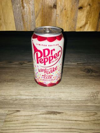 Extremely Rare Limited Edition Birthday Cake Dr Pepper (1 Out Of 4)