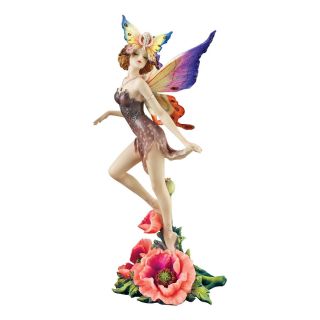 Fairies Fairy Statue Butterfly Wings Faerie Sculpture Figurine Yard Art Ornament