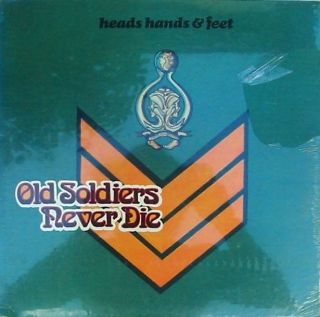 Heads Hands & Feet Us Lp Old Soldiers Never Die ’73 Albert Lee Blues Rock