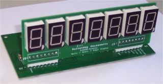 Dis058 7 - Digit Display Board Set Of 5 For Bally/stern Pinball Machines