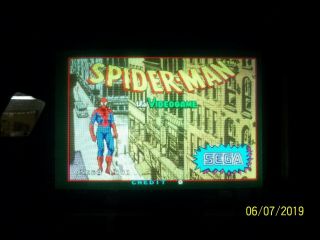 Sega Spiderman Jamma Pcb Arcade Game Board
