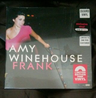 Amy Winehouse Frank Pink Vinyl Lp Hmv Exclusive Only 500 Limited Edition Rare