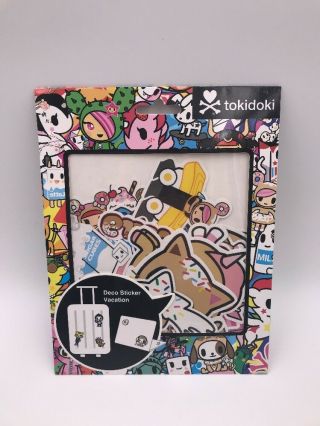Tokidoki Deco Sticker Vacation: Luggage Stickers: Donutella And Friends (h6)