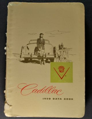 1950 Cadillac Salesmen Data Book Brochure 75 60 Special 61 62 50