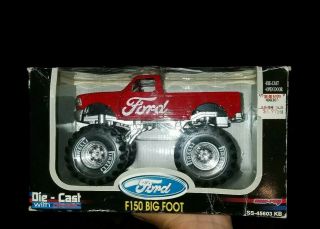 Ford F - 150 Big Foot Truck Die Cast Metal & Plastic Pirellli - Ray 1999 Vintage