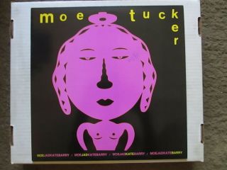 Moe Tucker Autographed 5 - Track U.  S.  Colored Vinyl Mini - Lp