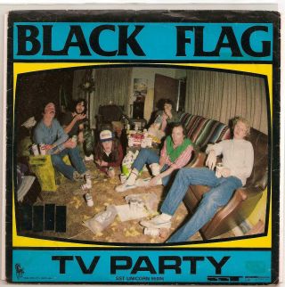 Black Flag Tv Party Us Punk Kbd Sst 1982