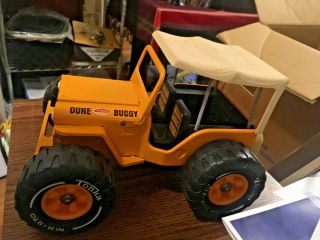 Vintage 1970’s Tonka Pressed Metal Orange Dune Buggy Jeep Mr - 970