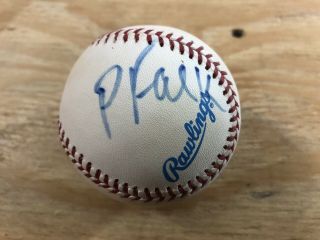 Peter Falk Single Signed Autographed Official Major League Baseball