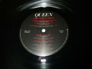Queen ‎– Greatest Hits Vinyl LP Record Album 7