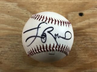Lou Rawls Single Signed Autographed Official League Baseball - Scarce