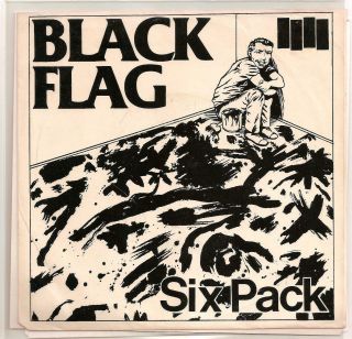 Black Flag Six Pack Us Punk Kbd 1981 Sst Records