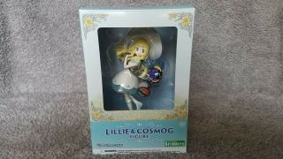 Rare Kotobukiya Pokemon Center Figure Lillie & Cosmog 1/8 Figure Pvc Usa Seller