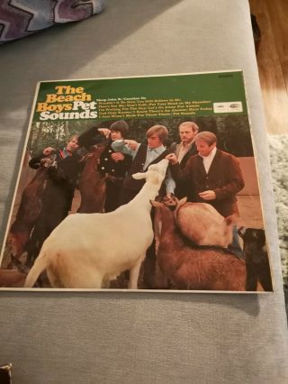 The Beach Boys Pet Sounds Vinyl Lp Capital Records 1966 Mono