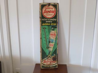Golden Sun - Drop Soda Thermometer 1965