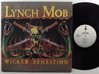 Lynch Mob Wicked Sensation Elektra Lp Vg,  /nm Club Edition