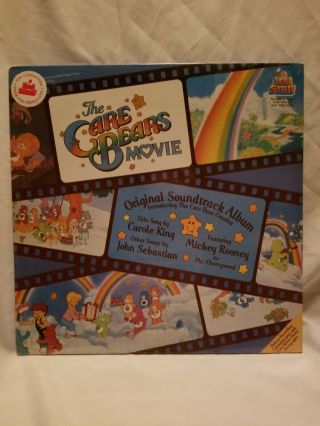 Care Bears Movie Soundtrack - 1985 Kid Stuff Record Vinyl Lp 12 "