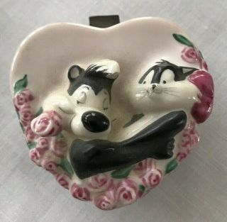 Pepe And Penelope Porcelain Character Box