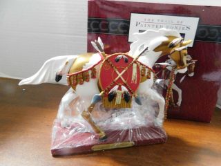 Trail of the Painted Ponies Figurine - LEGEND OF THE PLAINS - 1st EDITION NIB 5