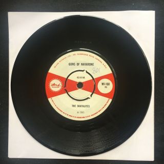 The Skatalites Guns Of Navarone / Garvey Island 1965 Uk 7” 45 Vinyl Ex