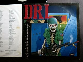 D.  R.  I.  Dirty rotten LP / Violent Pacification Netherlands ROADRUNNER RECORDS 2