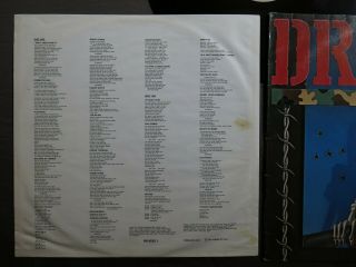 D.  R.  I.  Dirty rotten LP / Violent Pacification Netherlands ROADRUNNER RECORDS 3