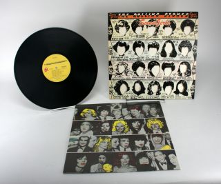 The Rolling Stones Some Girls Vinyl Record Album Banned Cover B