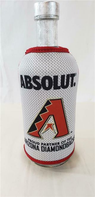 6 Absolut Vodka Arizona Diamondbacks Mlb Bottle Cover Skin 750ml Ltd Edition