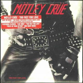 Motley Crue First 5 Studio Albums in - shrink LP Vinyl Records Dr Feelgood,  Girls 2