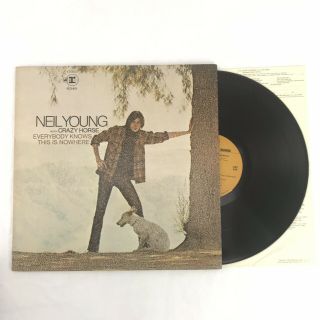 Neil Young With Crazy Horse Everybody Knows This Is Nowhere Vinyl Lp Album 1969